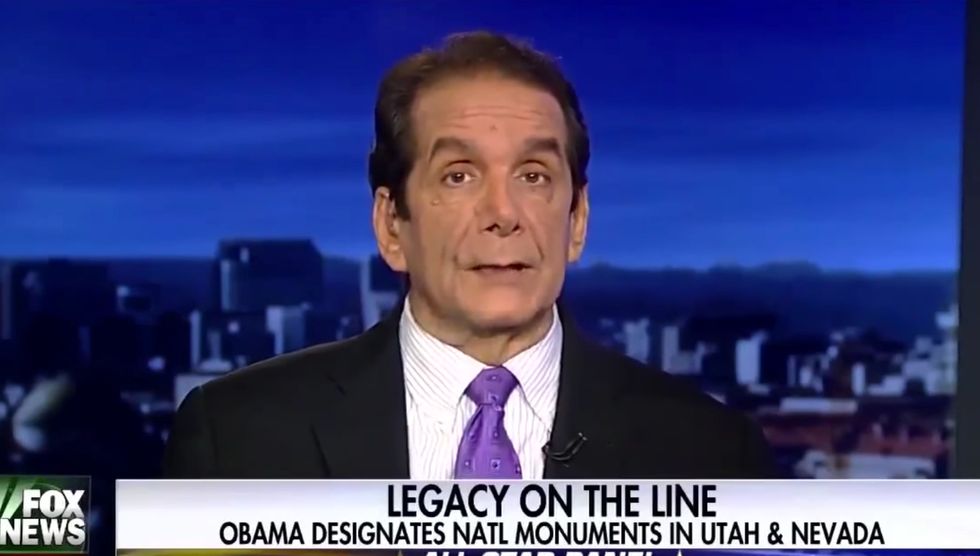 Krauthammer unleashes on Pres. Obama: He sees himself as a 'god