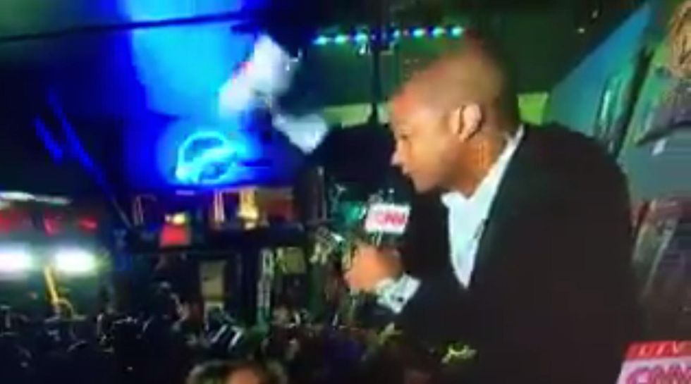 CNN's Don Lemon drinks tequila shots, gets drunk and melts down on air for New Years