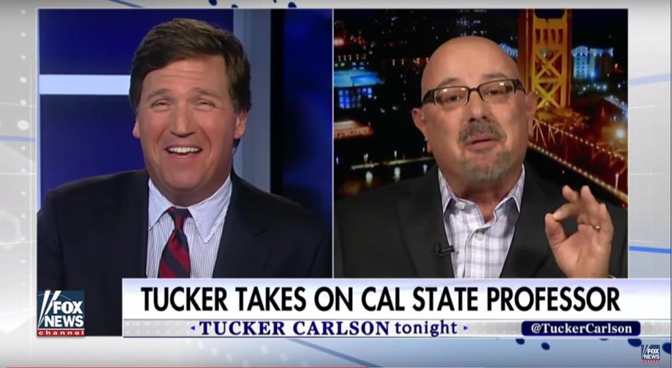 You just made the claim!': Professor hilariously fails to name source of climate change assertion