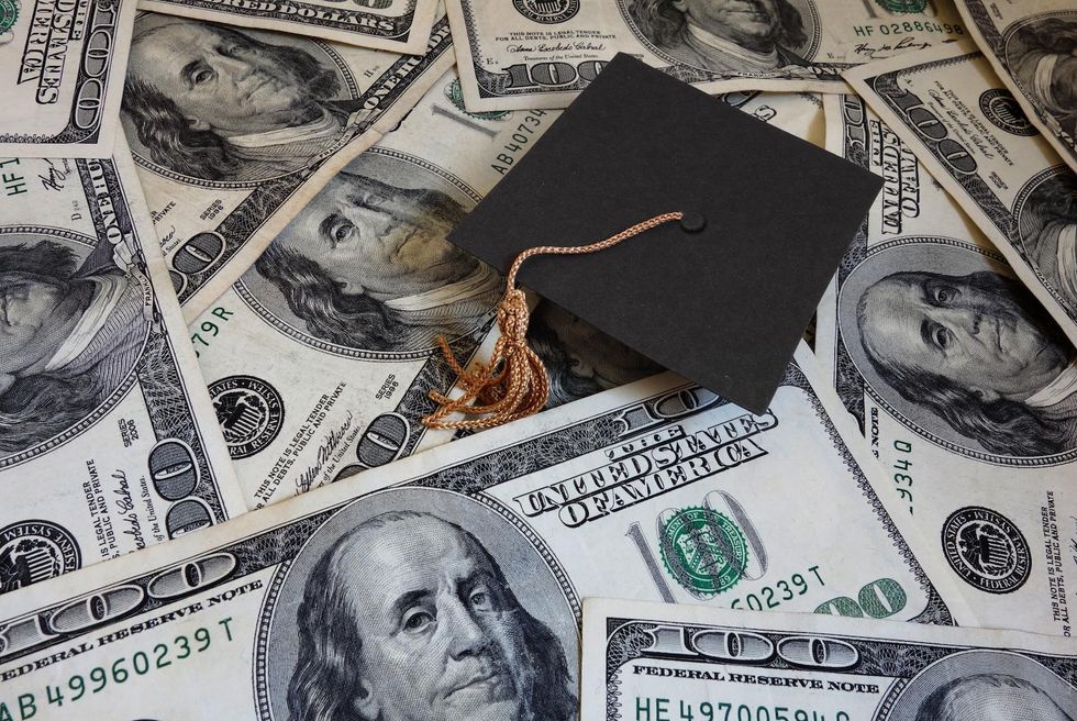 This is very simple: if you can't afford college, don't go to college