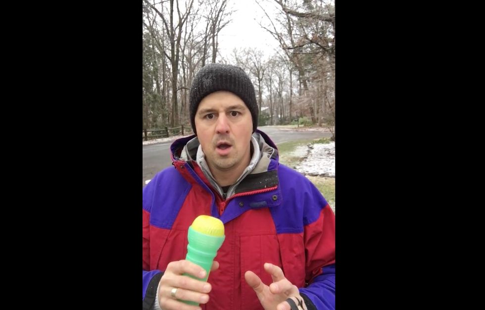 Watch: North Carolina man hilariously mocks the way southerners react to snow and winter weather