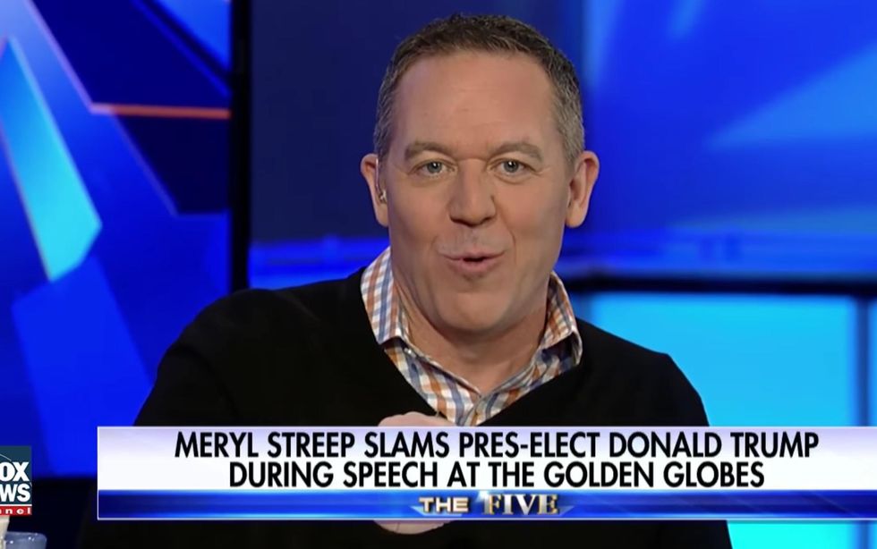 Gutfeld: The Golden Globes a 'group hug' for Hollywood who got 'spanked' by Trump in election