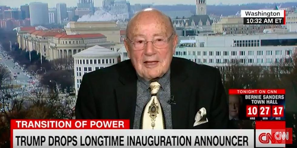 Snubbed veteran inaugural parade announcer: 'I thought I was going to commit suicide