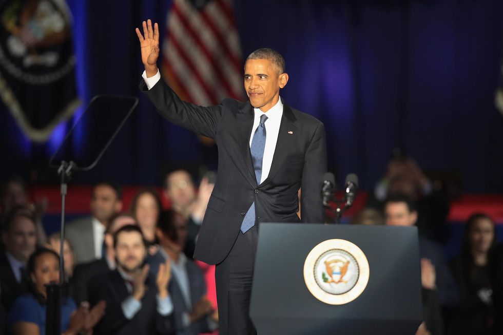 Yes we did, yes we can!' - Obama defends his legacy in farewell address from Chicago