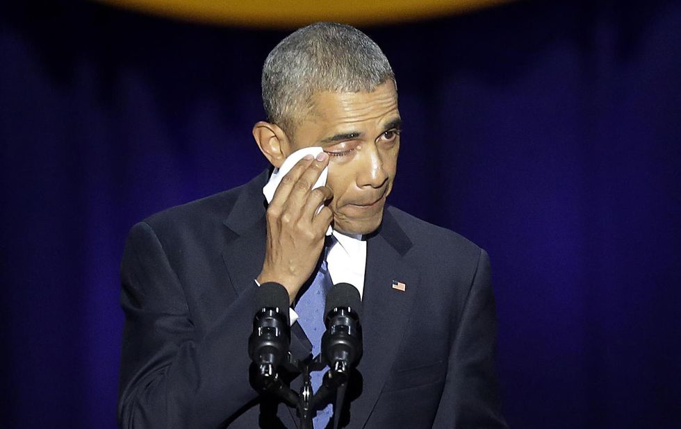 During Obama farewell speech, BuzzFeed journalists tweet how much they're crying