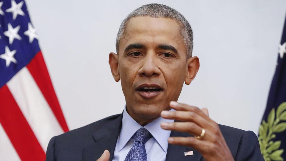 Obama attempts to describe himself in a single sentence