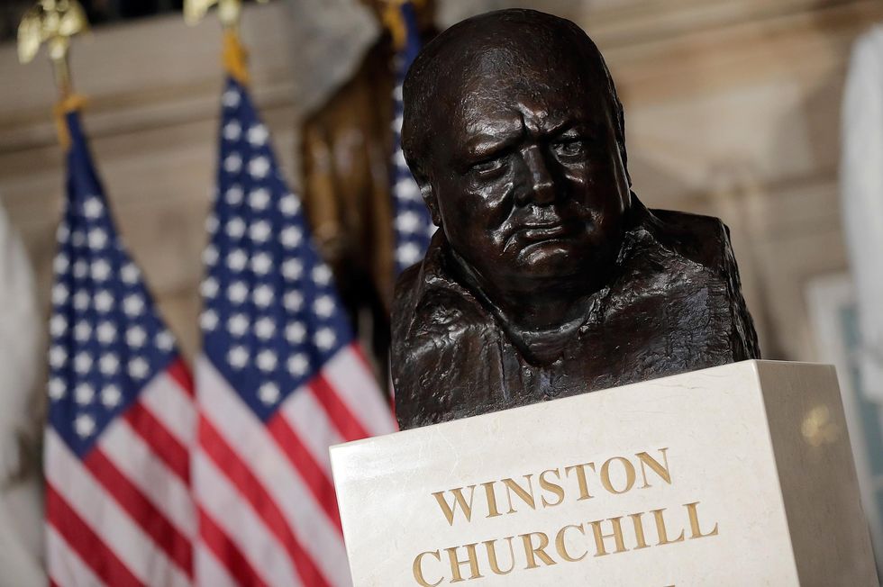 Report: Trump personally asked for Winston Churchill's bust to be returned to Oval Office