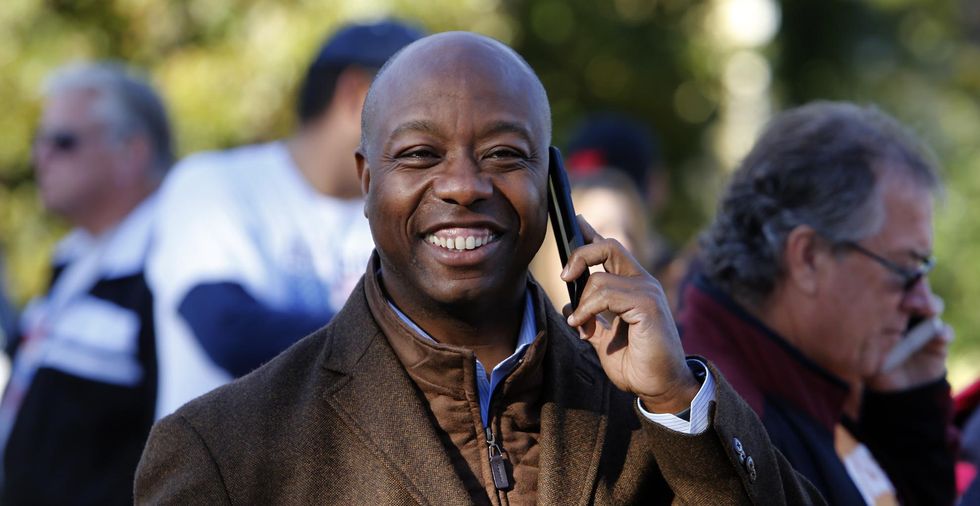 Sen. Tim Scott puts Twitter user who calls him a 'house n***a' in her place with just one word