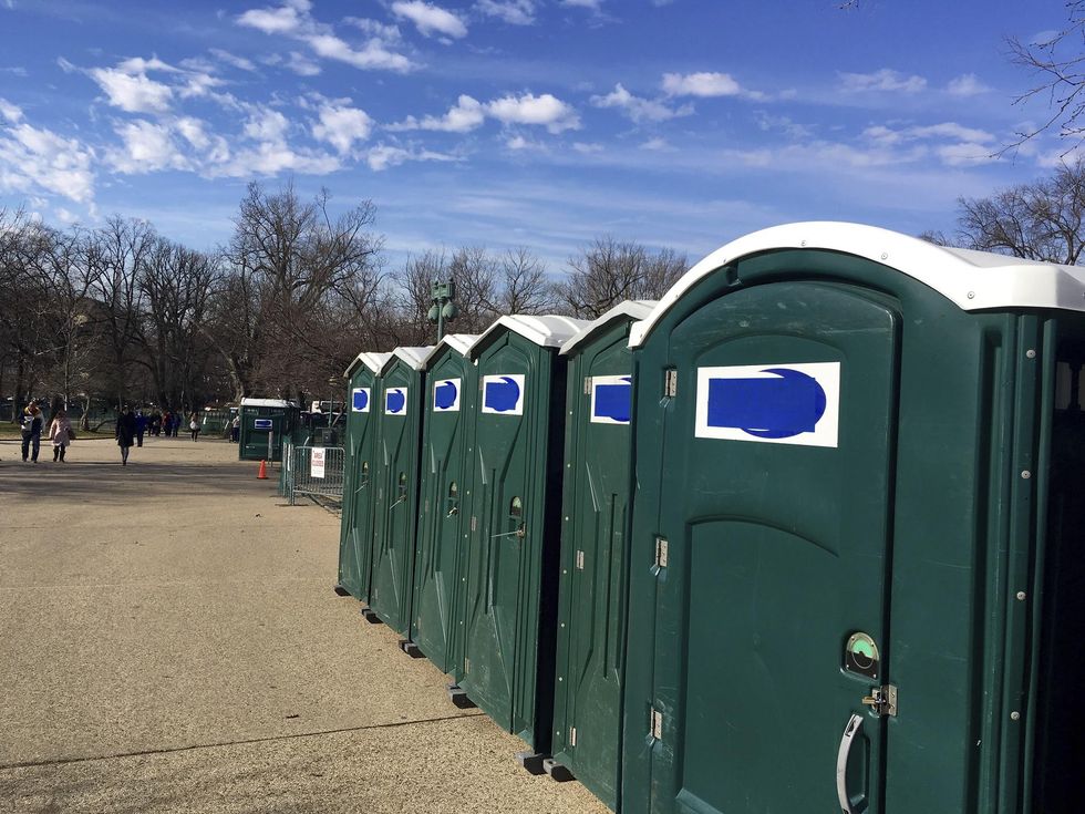 Don's Johns' portable toilet co. angry at Trump inauguration cover up