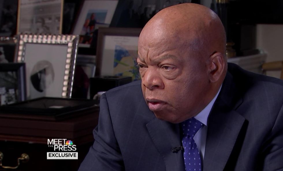 Democratic Rep. John Lewis claims Donald Trump is not a 'legitimate' president — then Trump responds