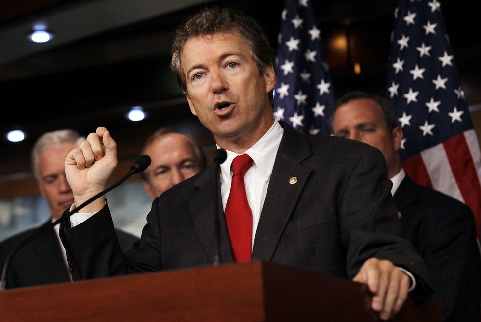 Rand Paul teases Obamacare repeal and replacement with picture of drafted legislation
