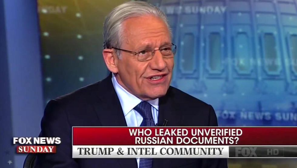 Watch: Bob Woodward condemns unverified dossier on Trump that BuzzFeed published