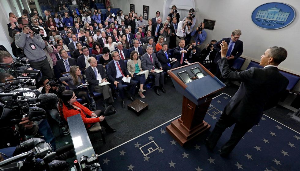White House press corps strongly objects to possibility of being evicted from the West Wing