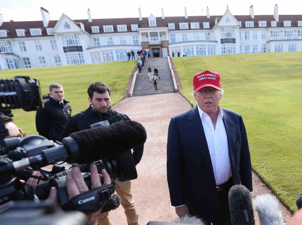 Trump organization announces Scottish expansion plan, despite Trump's no new foreign deals promise