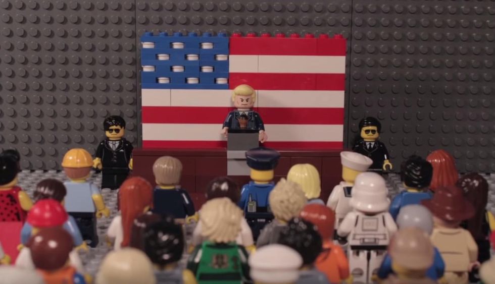 After Trump takes oath, college group to host 'Self-Care Night' with Legos, juice boxes 'and more!