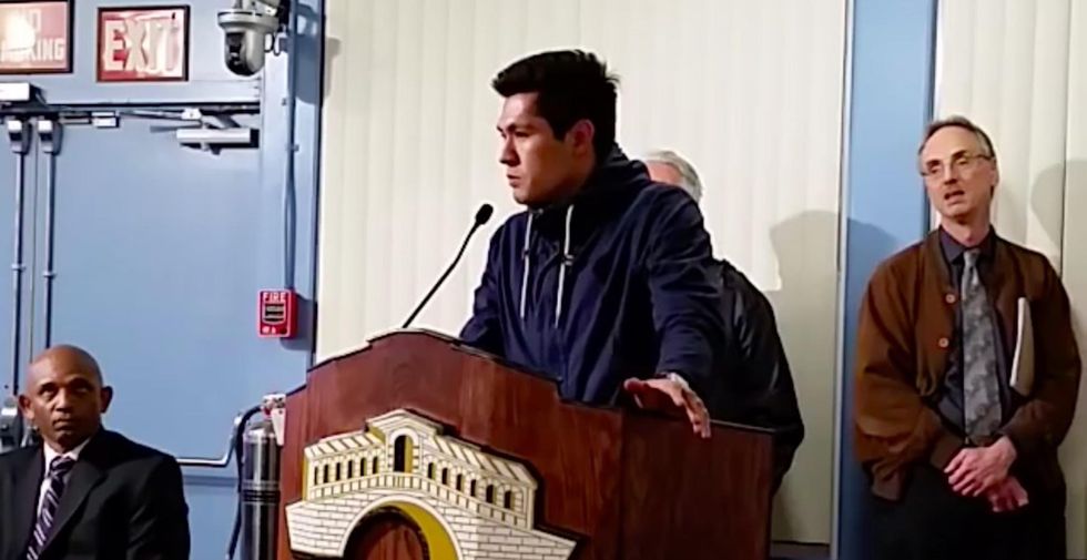 We are the future': Young ACLU advocate mocks elderly white people