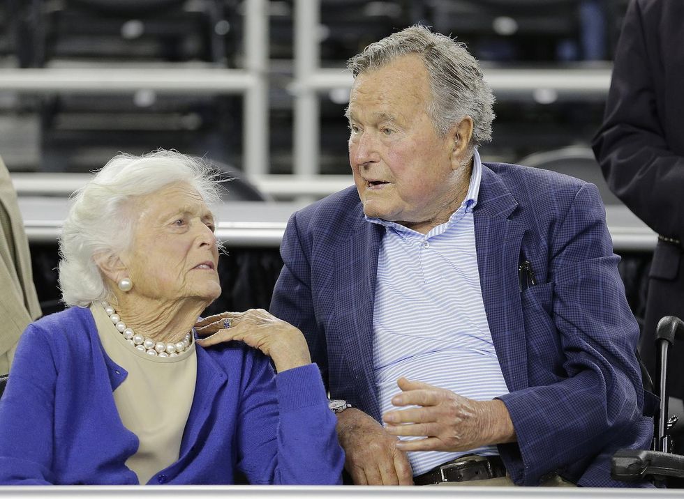 Former President George H.W. Bush now in ICU, Barbara Bush also hospitalized
