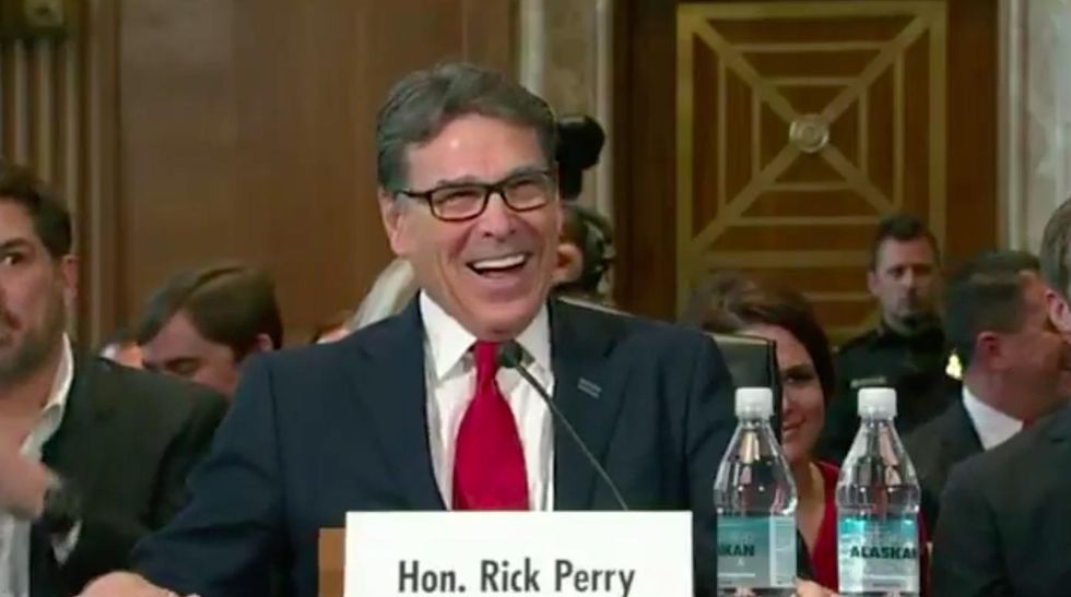 This awkward exchange between Rick Perry and Al Franken might end up on 'Saturday Night Live