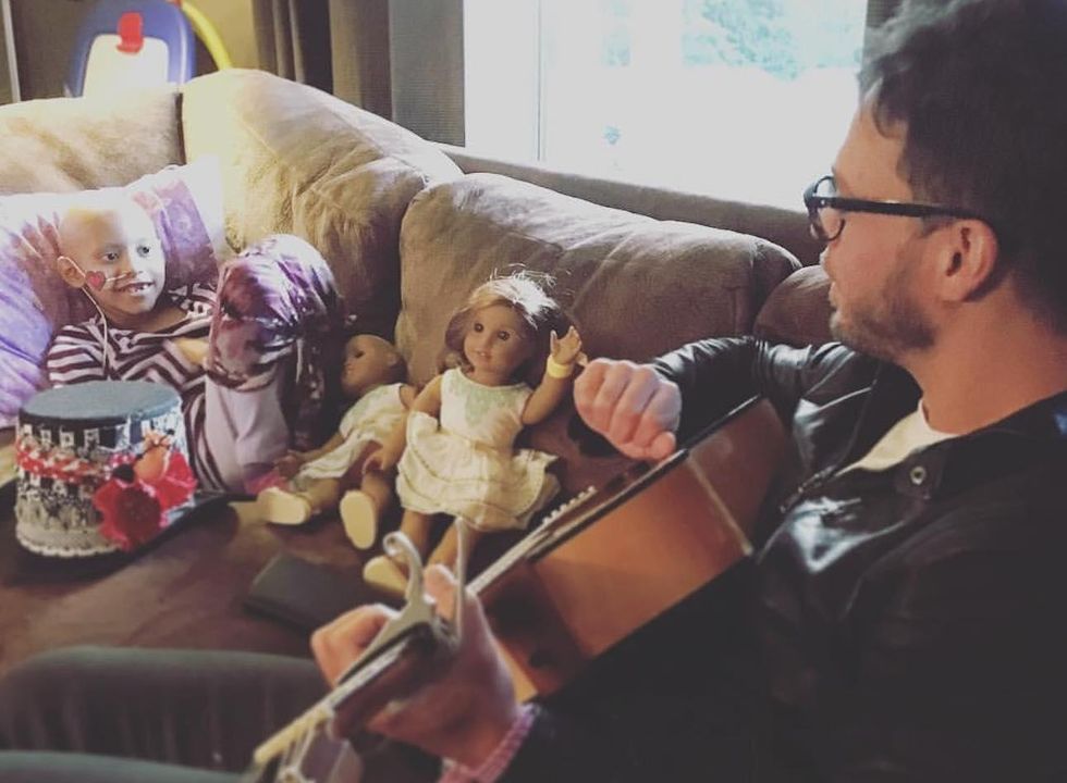 How music, compassion, and a magical top hat gave one girl battling cancer hope