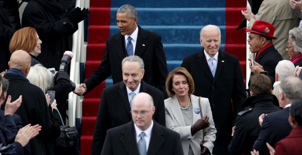 See the button House Democrats wore to Trump’s inauguration