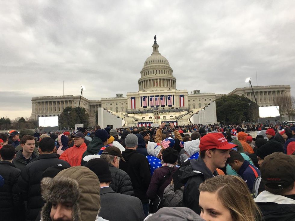 When two Americas met in Washington, D.C.: The inauguration of Donald Trump