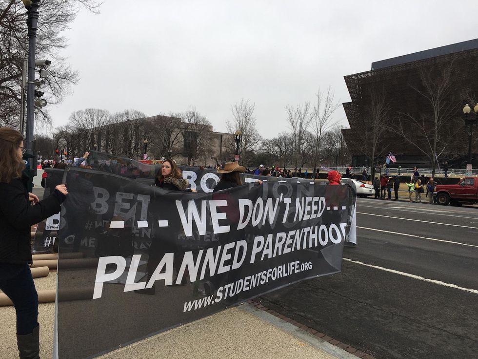 Here’s how pro-lifers responded to being excluded from the Women’s March on Washington