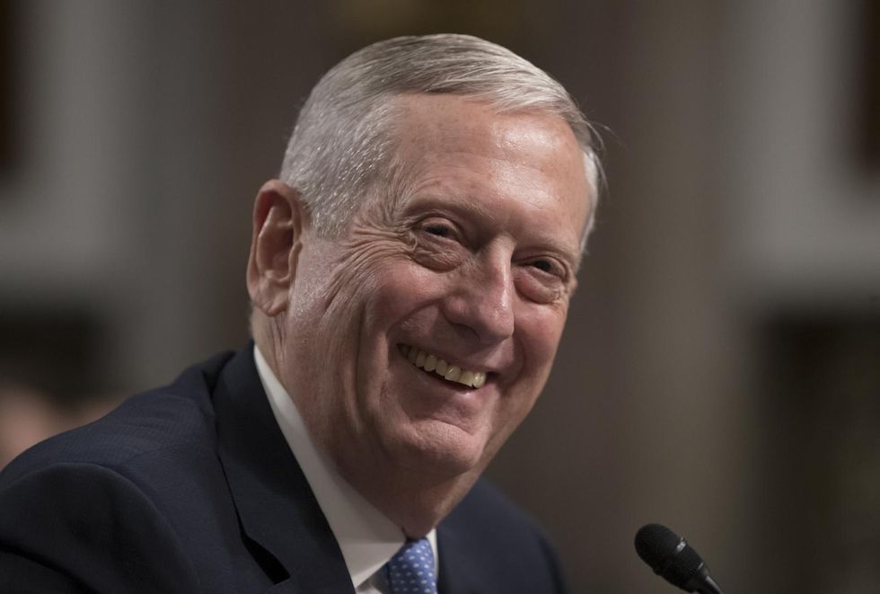Here’s how Defense Secretary Mattis marked his first day back at the Pentagon