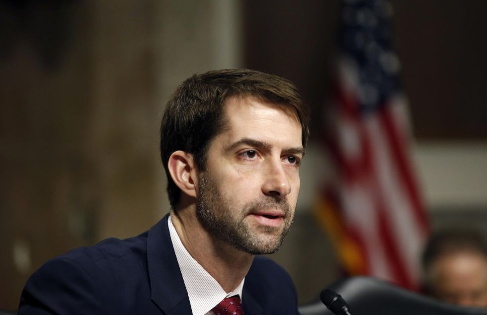 I was getting my a** shot at in Afghanistan': Cotton explodes at top Dem over Pompeo delay