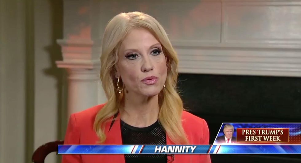 Watch: Kellyanne Conway explains the insane reason she now has Secret Service protection