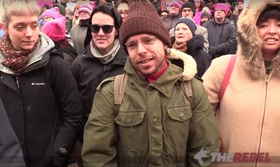 Angry liberal male allegedly punches female reporter in face — at Women's March, believe it or not (UPDATE)