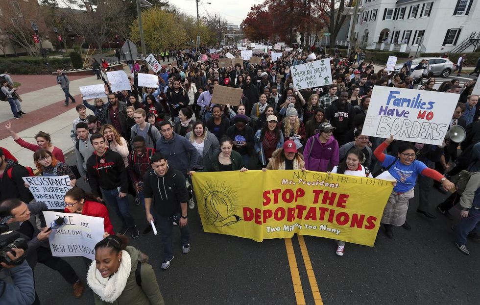 Rutgers University president encourages students to push for protections for illegal alien students