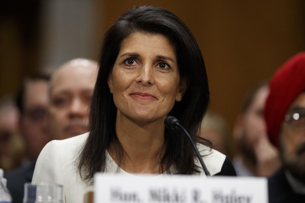 Senate overwhelmingly confirms Nikki Haley as U.N. ambassador