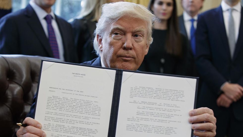 Pipelines given green light by Trump and what that means for the environment