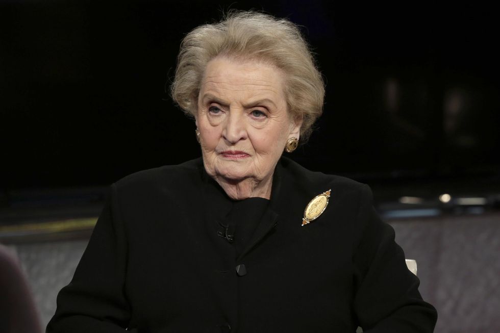 Madeleine Albright: I will 'register as Muslim