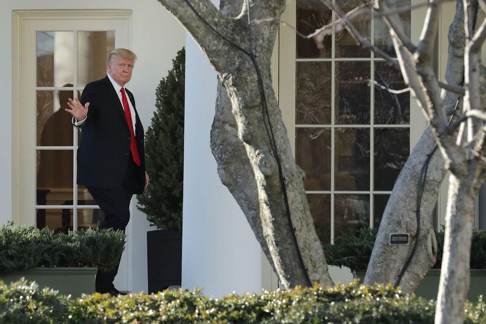 Here's how Trump stunned ABC's David Muir when he tried to bring up the Women's March
