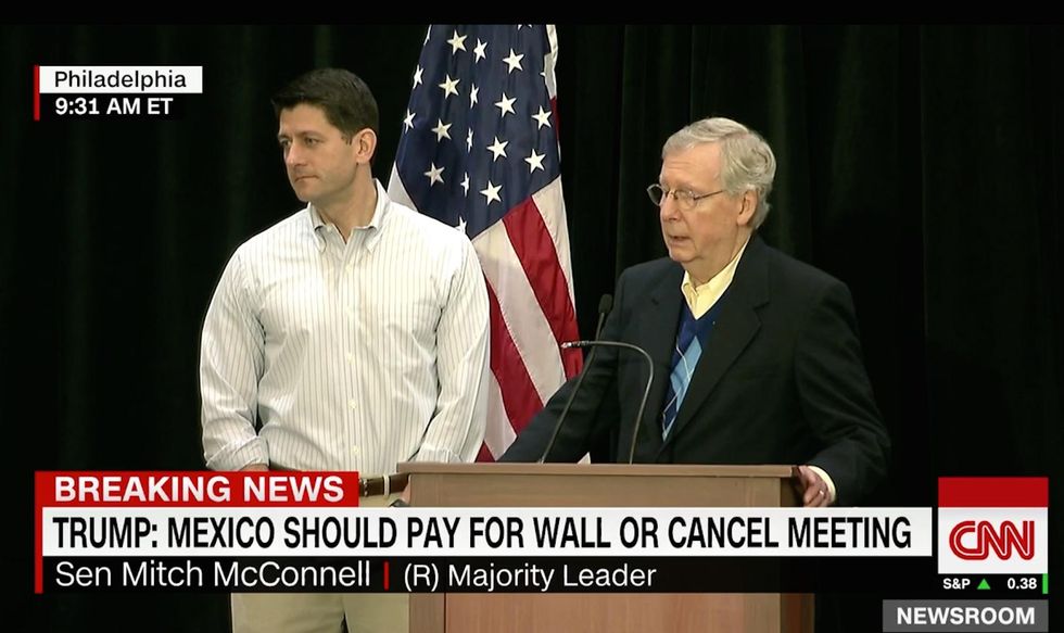 McConnell: Trump's border wall will cost up to $15B