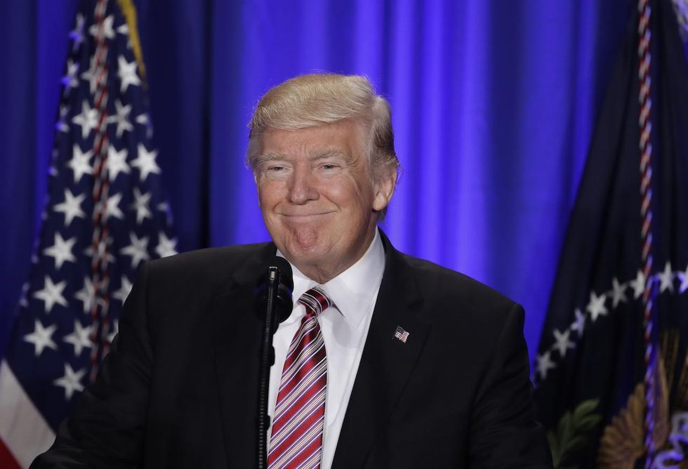 Trump blasts media for ignoring March for Life at GOP retreat