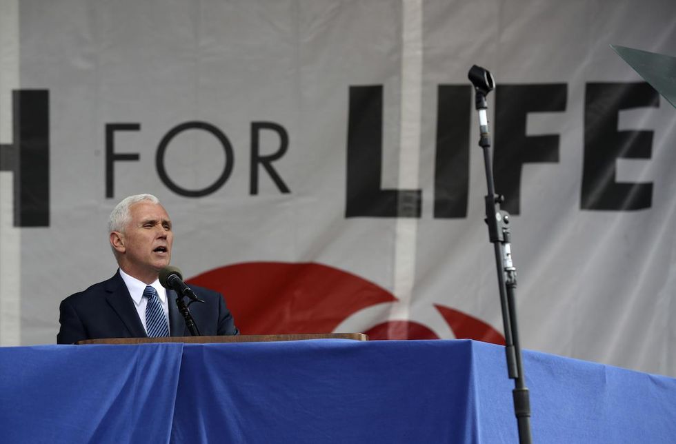 Mike Pence becomes first sitting vice president to address the March for Life
