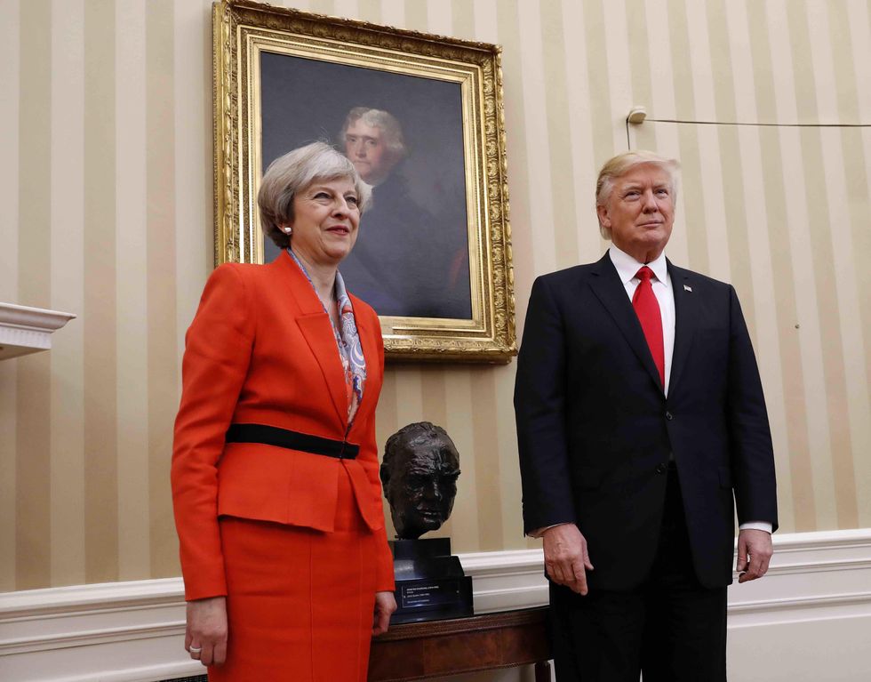 Petition against Trump's UK state visit says trip would embarrass the queen. She seems to disagree.