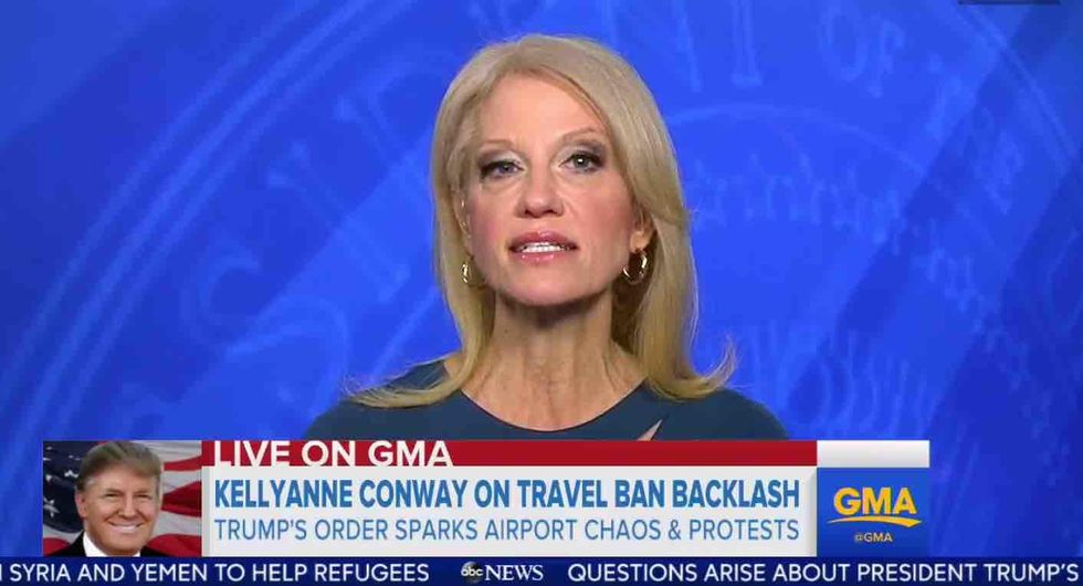 Conway on Trump travel ban protesters: Imagine if they had been outside VA hospitals