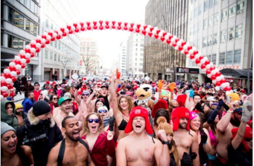 People around the country will be running in their underwear next month, and it's for a good cause