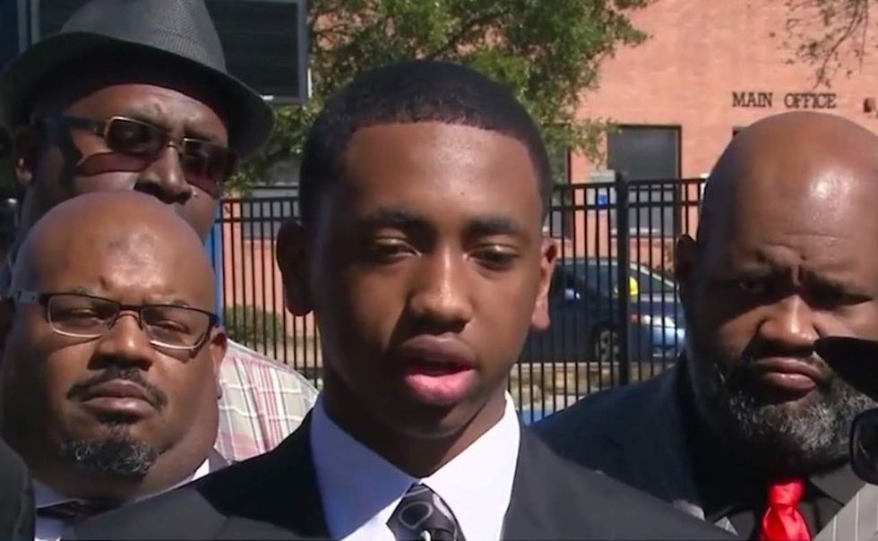 Black student says teacher punched him, offered students extra credit for going to anti-Trump rally