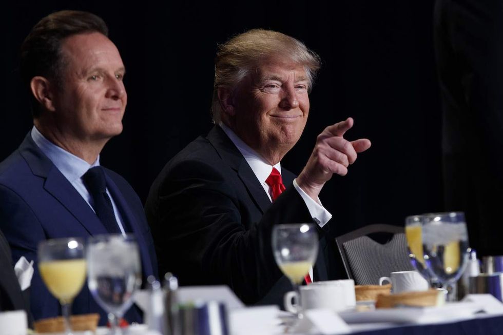 Trump jokingly asks National Prayer Breakfast to pray for a certain celebrity