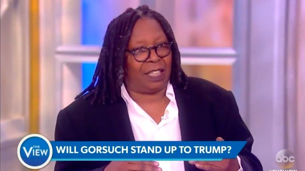 Whoopi Goldberg says Trump's Supreme Court pick 'can't' overturn Roe v. Wade