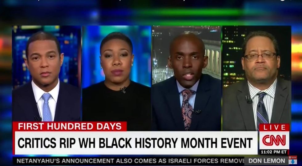 CNN panel goes ballistic discussing Trump and race