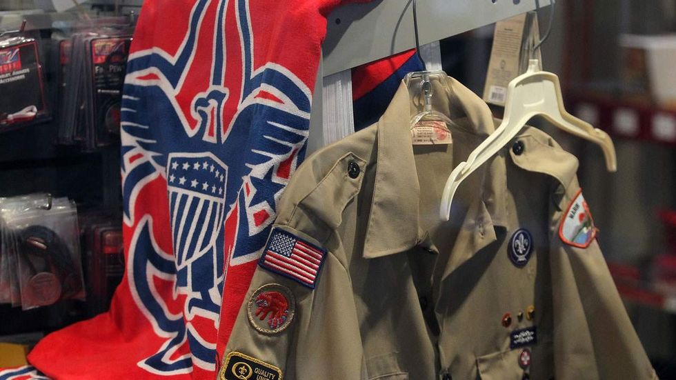 Point of Boys Scouts is to turn boys into men