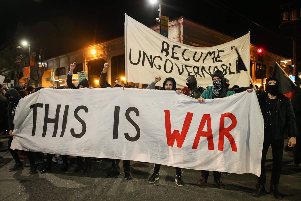 Berkeley rioters attacked man who 'looked like a Nazi' - here's what he actually was
