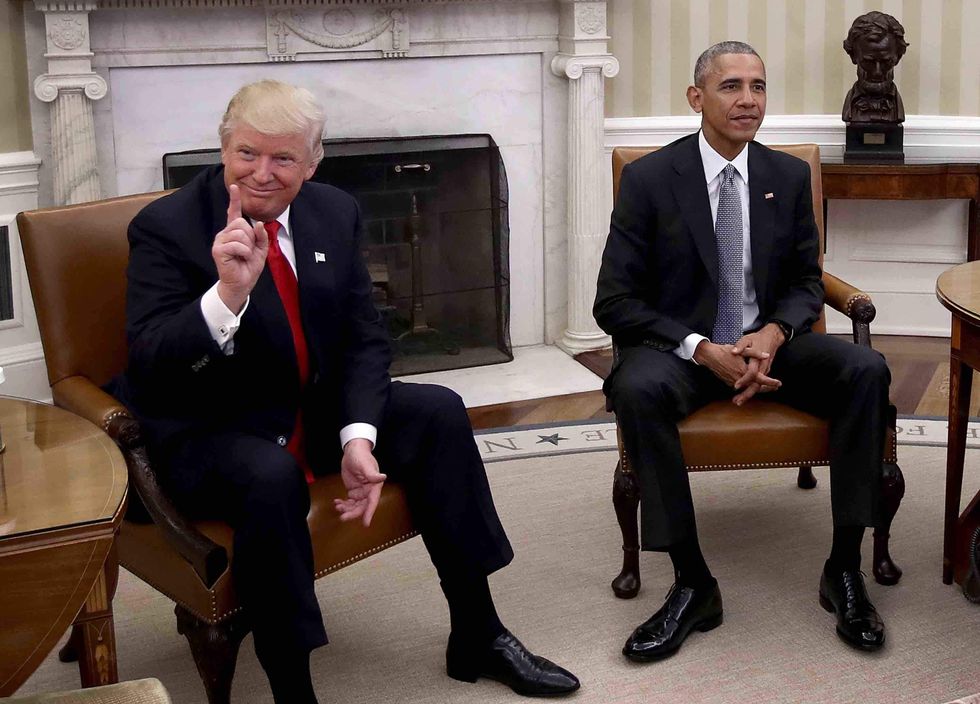 Trump: Obama likes me, 'I can feel it