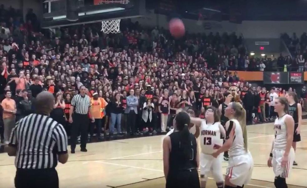 Here's what happens after special-needs player takes final shot in front of packed home gym