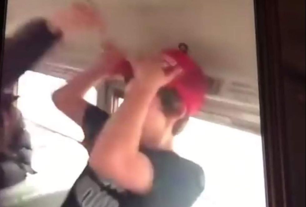 Sixth-grader ganged up on, hit in face for wearing Trump cap. Check out how school district reacts.